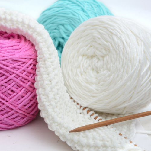 Colored Bamboo Knitting Yarn