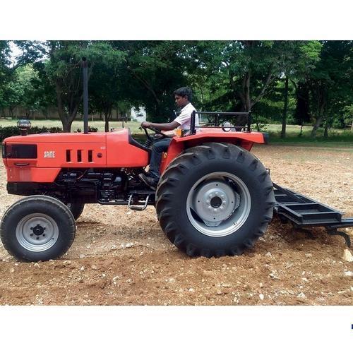 Red Same 60 Open Field Tractor