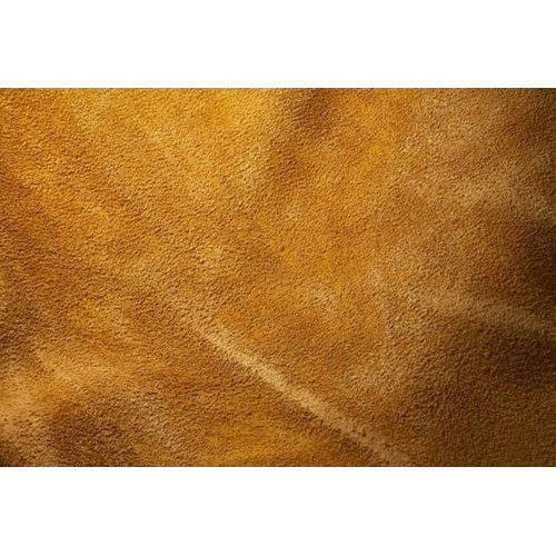 Waterproof Goat Suede Finished Leather - Color: As Per The Customer Requirement