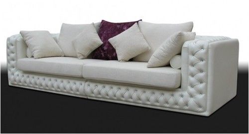 Elegant Look Leather Sofa