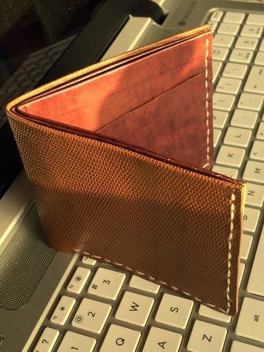 Mens Leather Folded Wallet - Premium Quality Leather, Brown Color | Elegant, Durable Design