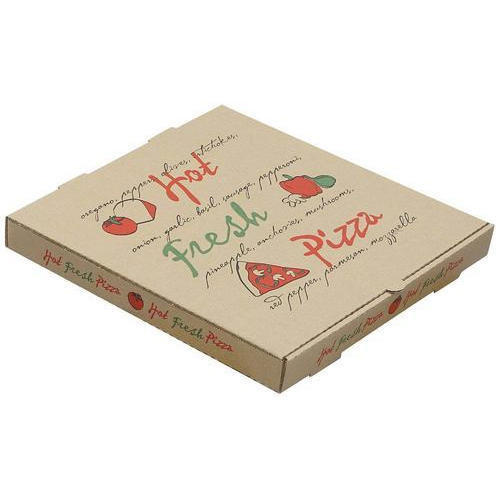 Smooth Texture Printed Pizza Box