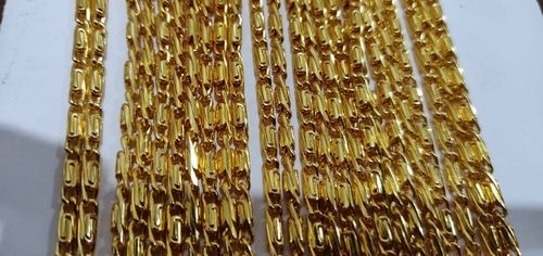 Gold Plated Fisher Design Chain