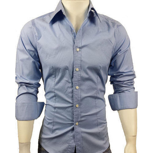 Plain Mens Casual Shirt