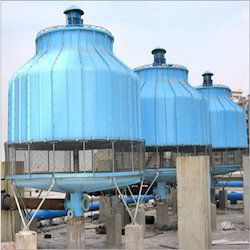 FRP Bottle Shape Round Cooling Tower
