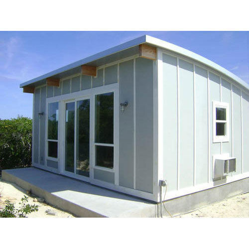 White Corrosion Resistance Prefabricated Ms Cabin