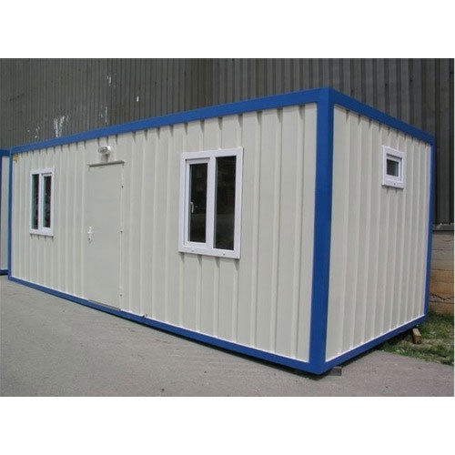 White Weather Resistance Prefabricated Portable Cabin