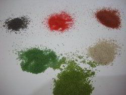 Colour Quartz Grains