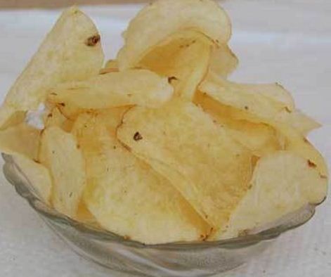 Crispy Spicy Potato Chips