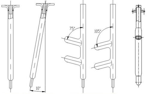 Glass-Lined Thermometer Pocket