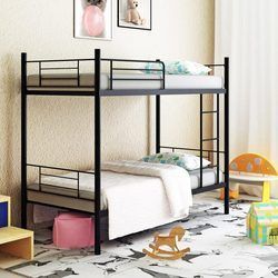 Stooreys Modern Bunk Bed (Black)