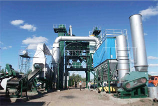 Light Weight Drum Type Asphalt Mixing Plant