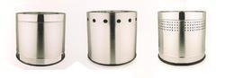 Compact Stainless Steel Planters
