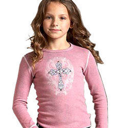 Kids Full Sleeve Top Size: Medium