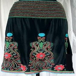 Skin-Friendliness Embroidered Skirts