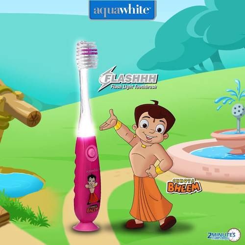 Aquawhite Chhota Bheem Flash Toothbrush