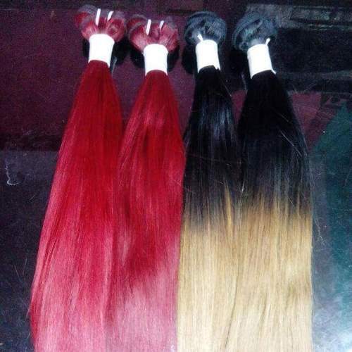 Colored Straight Hair Extension