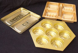 Metalized Packaging Tray for Chocolates