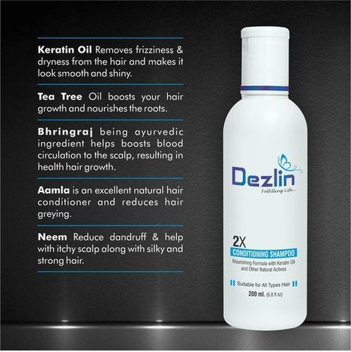 200ml Dezlin Extra Conditioning Shampoo