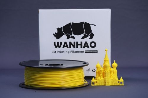 Wanhao Yellow 1.75mm PLA 3D Printer Filament