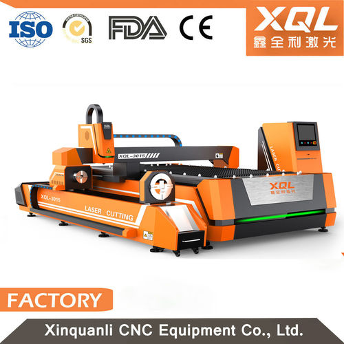 XQL-3015T Fiber Laser Cutting Machine for Pipe and Sheet