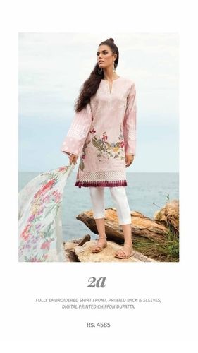 Zara Shahjahan Coco Ladies Embroidered Suits