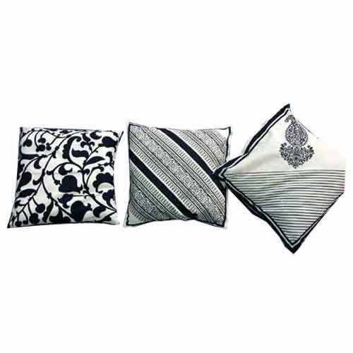 Black White Printed Cushions
