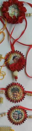 Eco-Friendly Handmade Customized Photo Rakhi