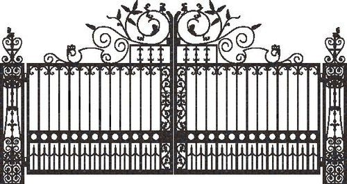 Customize Type Iron Gate