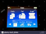 Photocopier Touch Screen