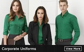 Corporate Uniforms - Superior Quality Fabric, Various Sizes & Colors | Flawless Stitching, Colorfastness Assurance