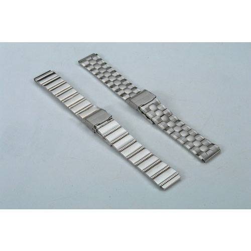 Silver Stainless Steel Watch Strap