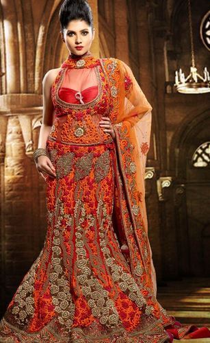 Embroidered Party Wear Lehenga - Premium Fabric, Elegant Design , Timely Delivery with Quality Packaging