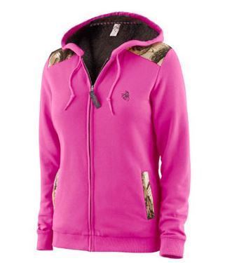 Pink Full Sleeves Fleece Jacket