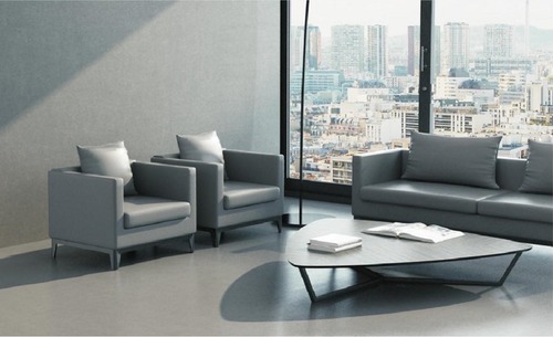 Genuine Leather Modern Office Sofa Set By Sichuan Seaboard Industry Co., Ltd