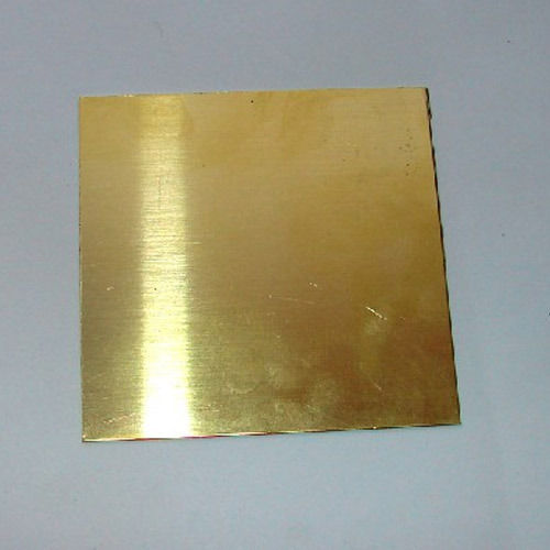 Highly Durable Brass Alloy Sheet Thickness: 0.1 To 200 Millimeter (Mm)