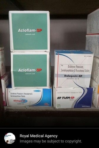 Aldigesic Asycloflam Sp Tablets At Best Price In Rae Bareilly Uttar Pradesh Royal Medical Agency