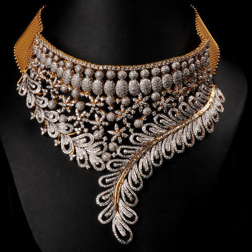 Designer Diamond Studded Jewelery  Excellent