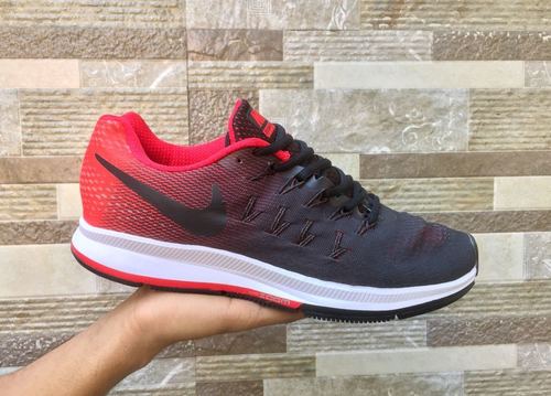 mens black and red nike shoes