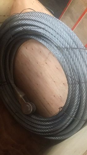 8X41 Sws+Iwc Galvanized Winch Steel Cable Rolls In A Packet: 5