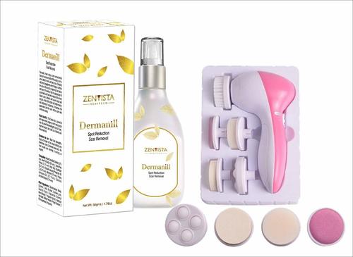 Dermanill With Face Massager 50g