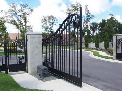 Motor Operated Swing Gates