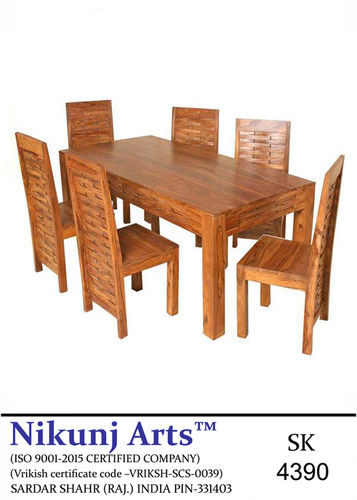 Nikunj Dining Table With 6 Chairs