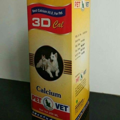 3d Calcium Syrup For Pets