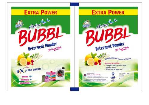 Bubble Detergent Powder