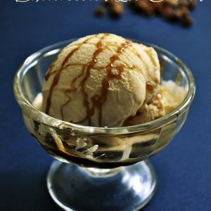 Hygienically Processed Butterscotch Ice Cream