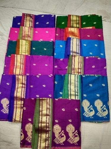 Indian Pure Silk Handloom Paithani Sarees