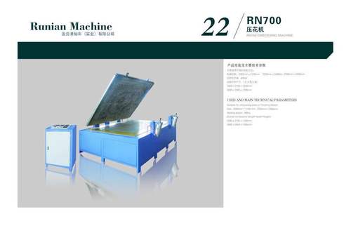 Easy To Use Embossing Machine Processing Type: A