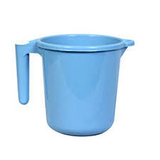 Sky Blue Plastic Mug