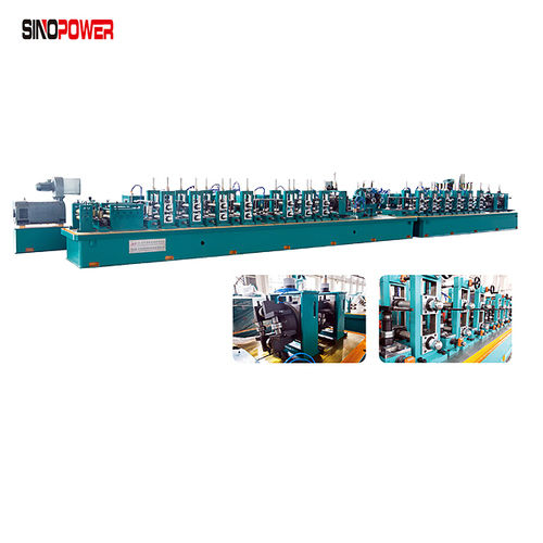 Steel Tube Making Machine - Low Carbon Steel, Pipe Size 8-219mm, Thickness 0.2-8.0mm | PLC Touchscreen Control, ISO9001 Certified, Intelligent Pipe Output Processing